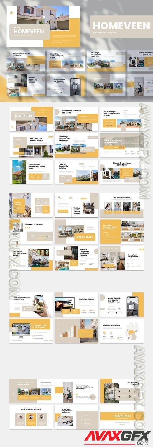 Homeveen - Interior Business PowerPoint