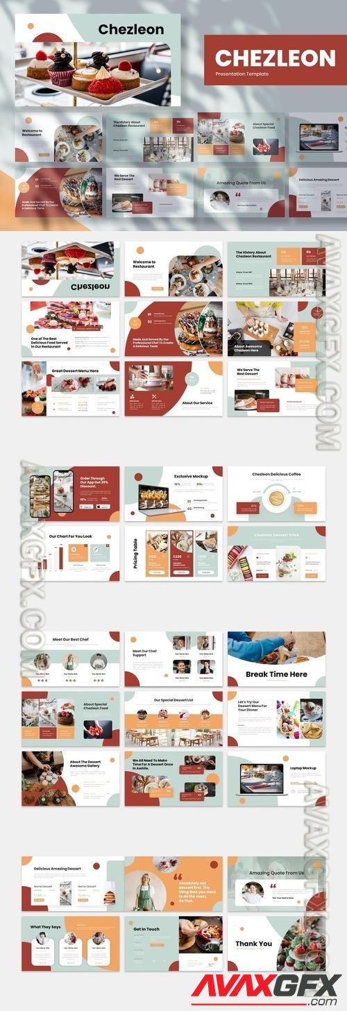 Chezleon - Food Business PowerPoint