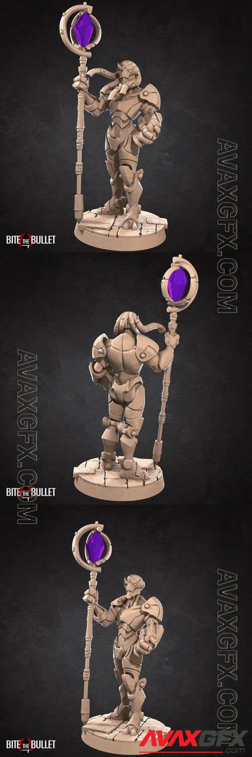 Bite the Bullet – Warforged Warlock Mechanical - 3D Print Model STL