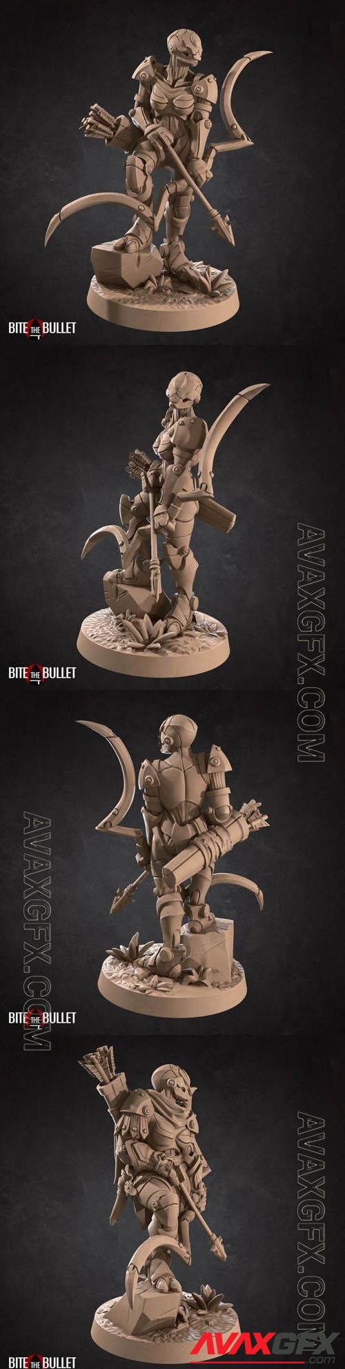 Bite the Bullet – Warforged Ranger Mechanical 1 - 3D Print Model STL