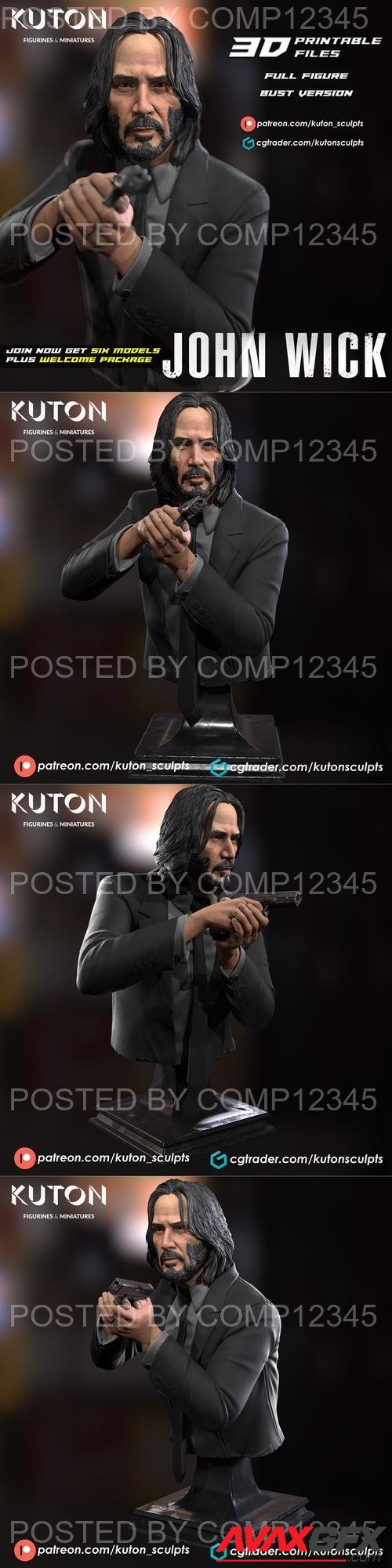 John Wick - Kuton 3D Print