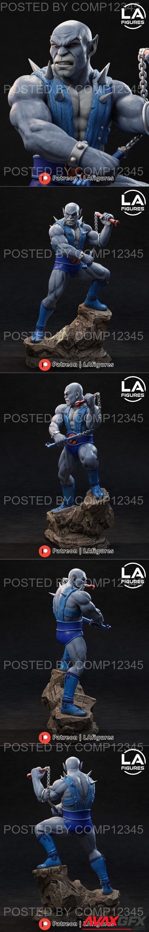 L.A. Figures - Thundercats Panthro 3D Print