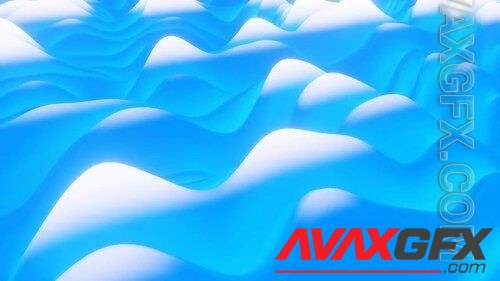 MA - Abstract Cartoon Waves Flow Background 1575444