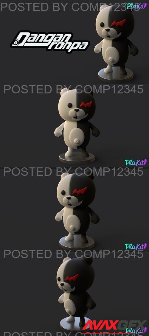 PlaKit - Danganronpa Monokuma 3D Print