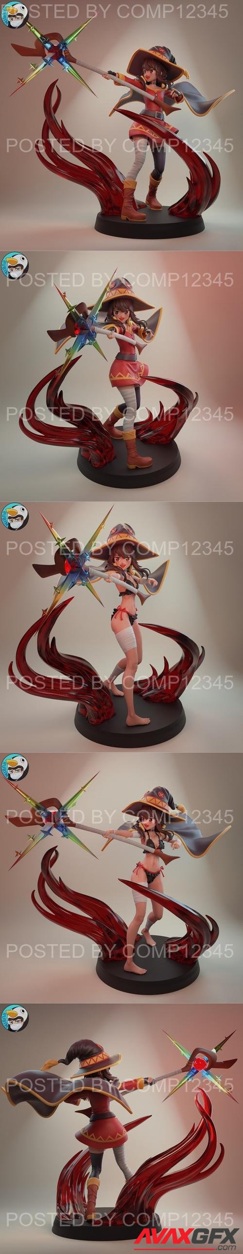 Megumin 3D Print