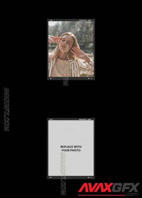 Film Frame Photo Effect Mockup Template 544799940 [Adobestock]