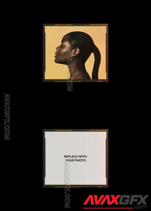 Analog Film Frame Photo Effect Mockup Template 545342303 [Adobestock]