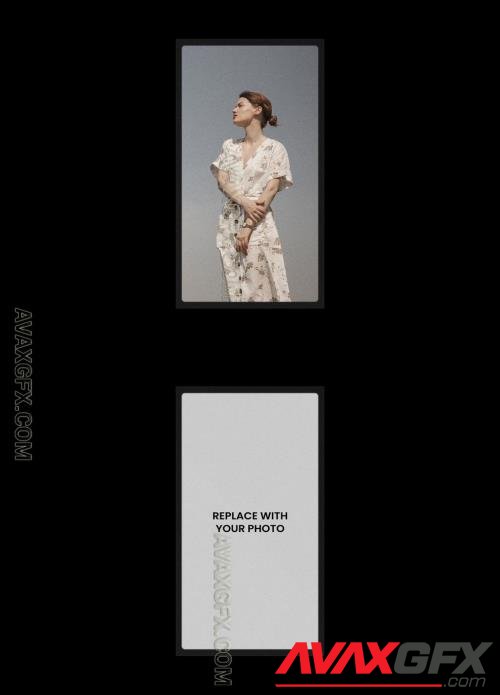 Analog Film Frame Photo Effect Mockup Template 545342197 [Adobestock]