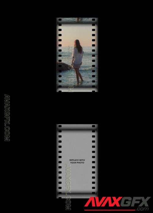 Analog Film Frame Photo Effect Mockup Template 545342170 [Adobestock]