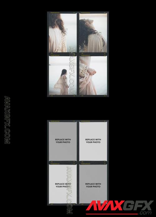 Analog Film Frame Photo Effect Mockup Template 545341982 [Adobestock]