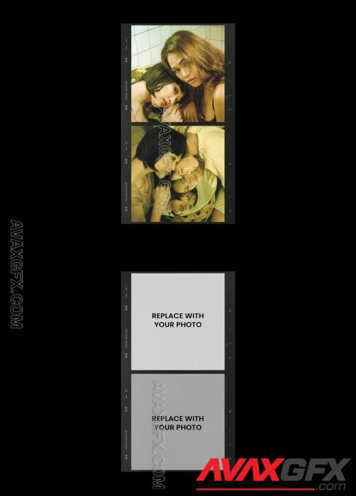 Analog Film Frame Photo Effect Mockup Template 545341197 [Adobestock]