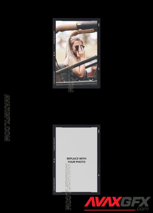 Analog Film Frame Photo Effect Mockup Template 545339105 [Adobestock]