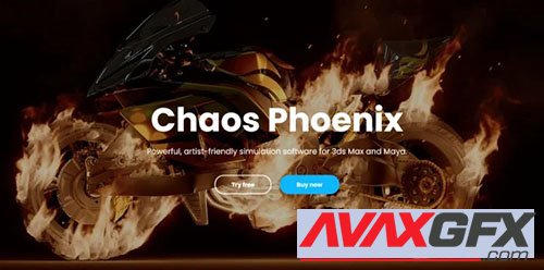 3ds Max addons PhoenixFD 5.1001 for 3ds Max 2024 (V-Ray 6)