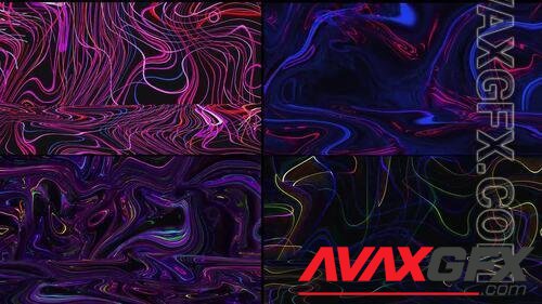 MA - Abstract Neon Backgrounds Pack 1367789