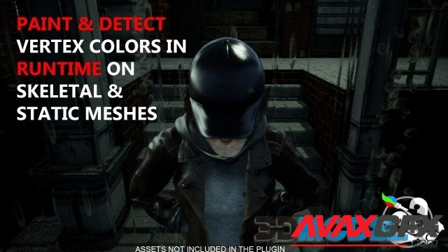 Unreal Engine Code Plugins Runtime Vertex Color Paint & Detection Plugin v1.10.2 (5.1)