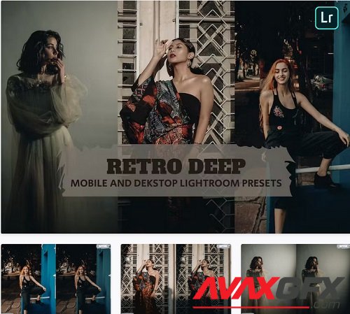 Retro Deep Lightroom Presets Dekstop and Mobile - YT6MLNW