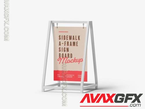 Outdoor Advertising A-Stand Mockup 608068583 [Adobestock]