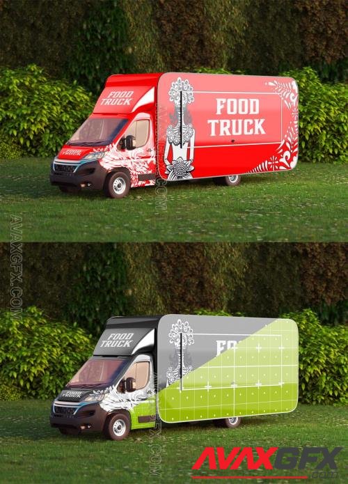 Food Truck Caravan Mockup 607777165 [Adobestock]