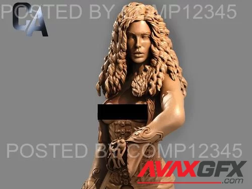 Ca 3d Studios - Anna Valerious NSFW Version 3D Print