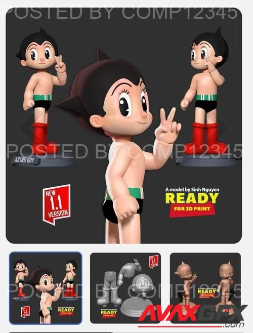 Astro Boy v11 3D Print