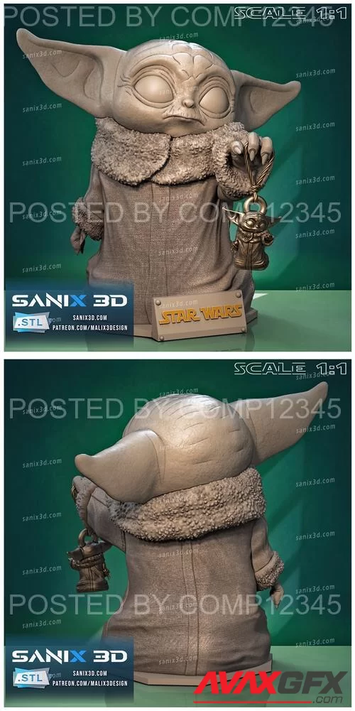 Sanix - Grogu 3D Print