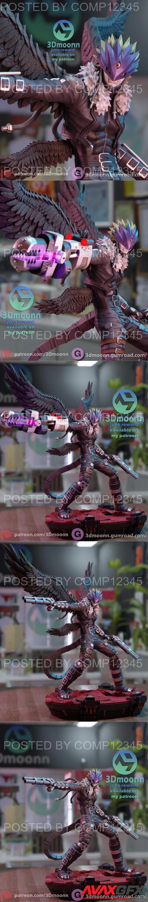 Beelzemon - Digimon tamers - 3Dmoonn 3D Print