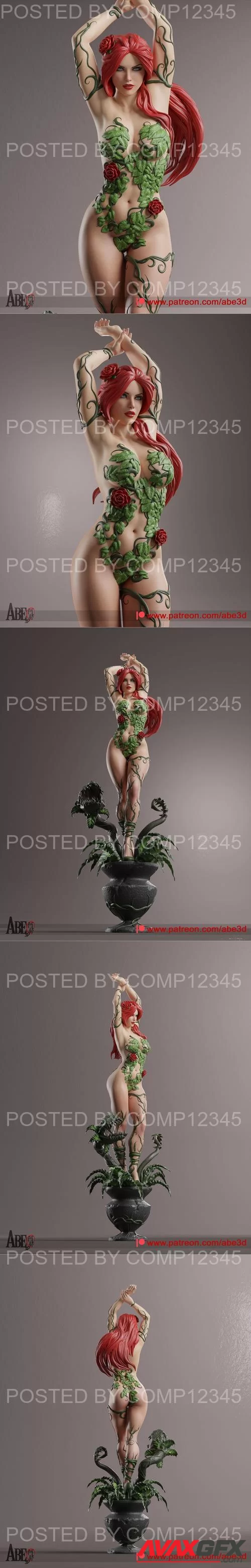 Poison Ivy - Abe3D 3D Print