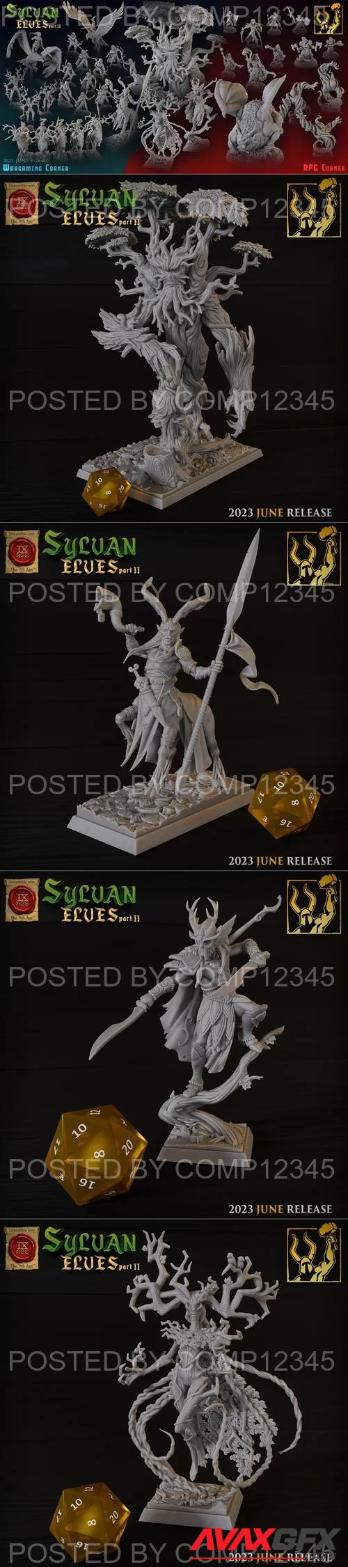 Titan Forge Miniatures - Sylvan Elves part II June 2023 3D Print