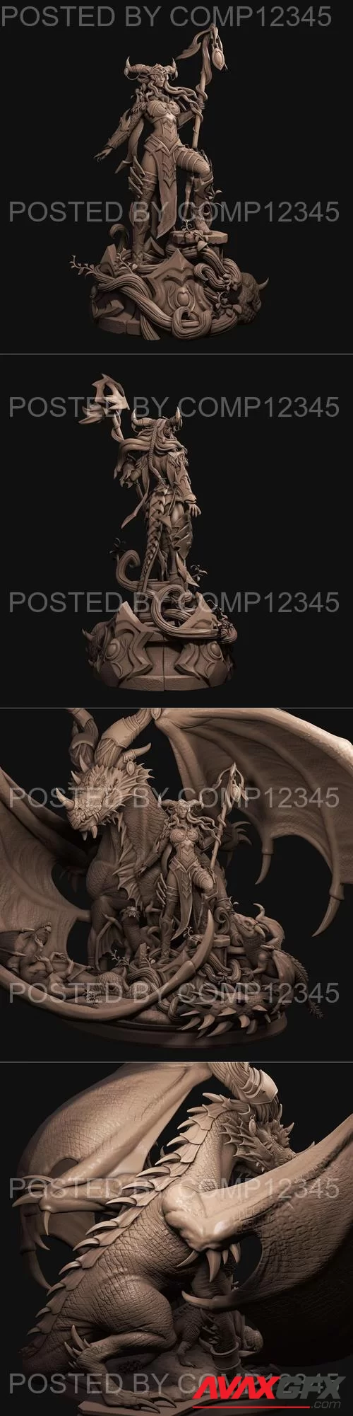 Alexstrasza v1-2 3D Print