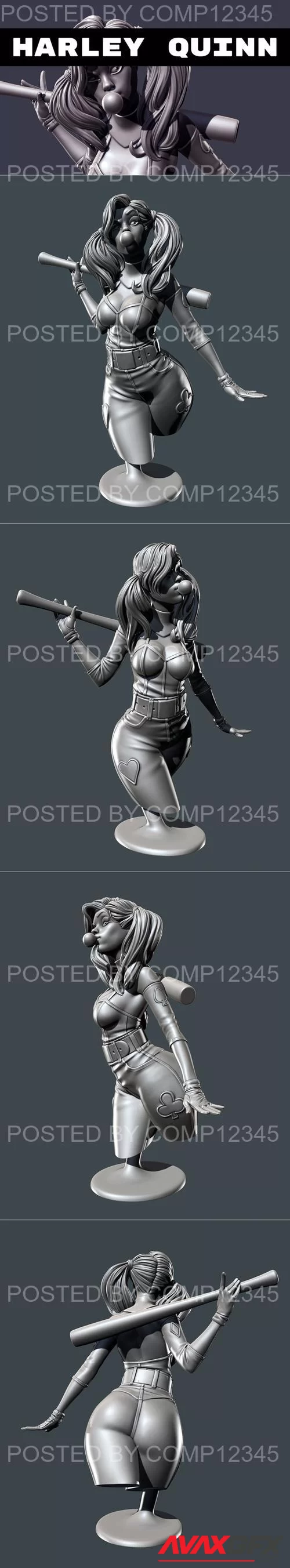 Eastman - Harley Quinn 3D Print
