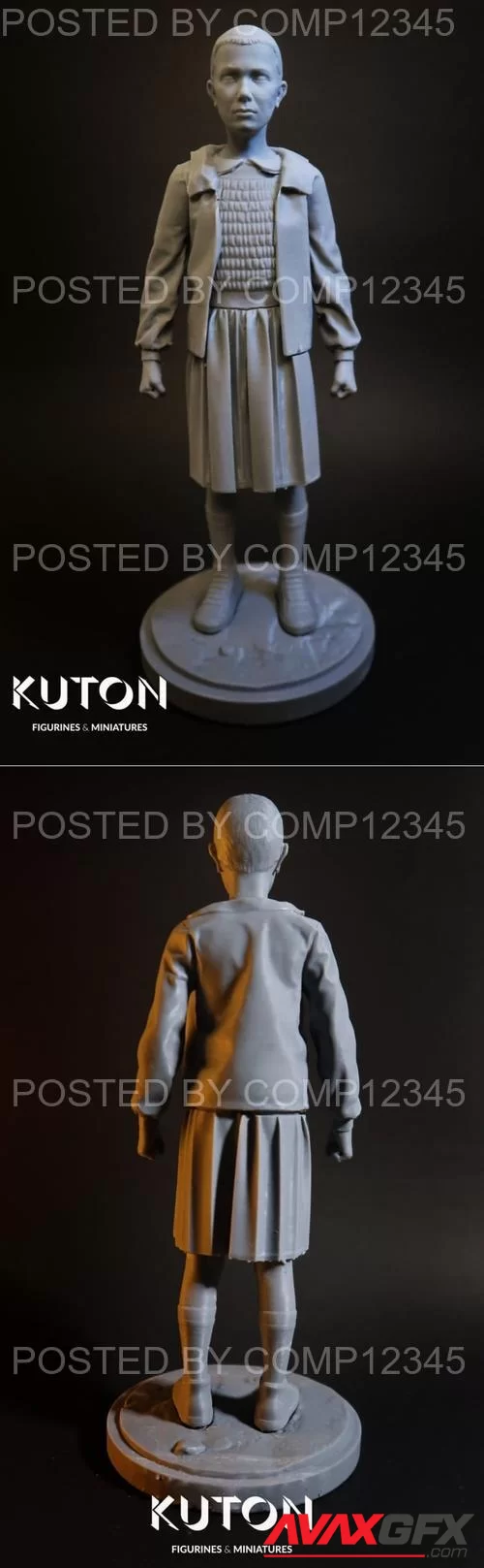 Kuton - Eleven Stranger Things 3D Print