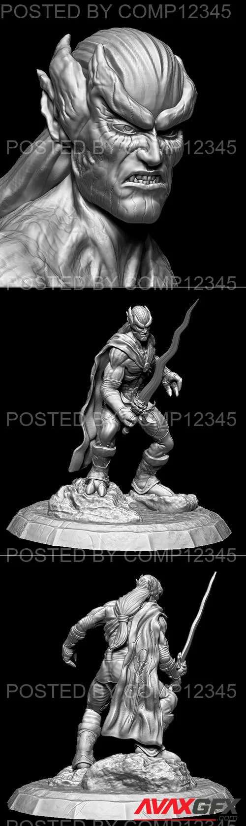 Kain - Soul Reaver 3D Print