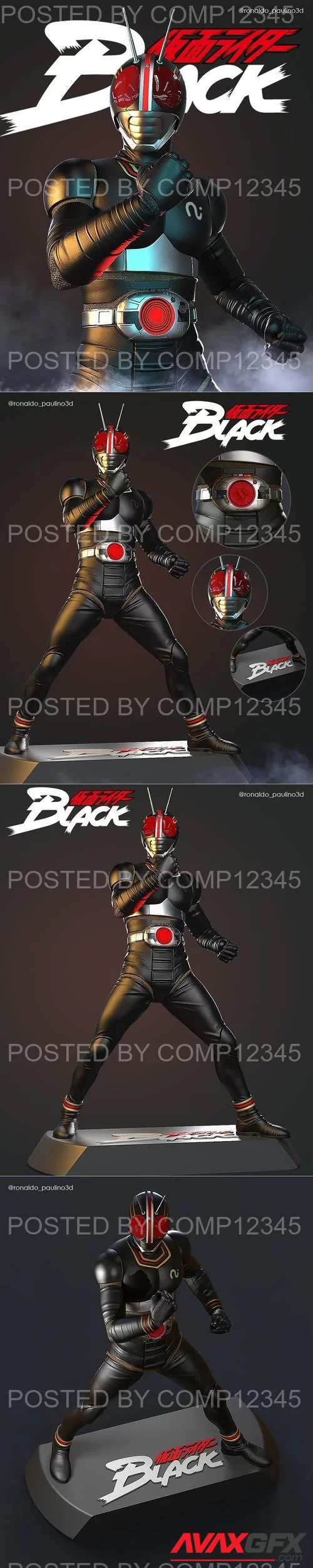 Kamen rider black 3D Print