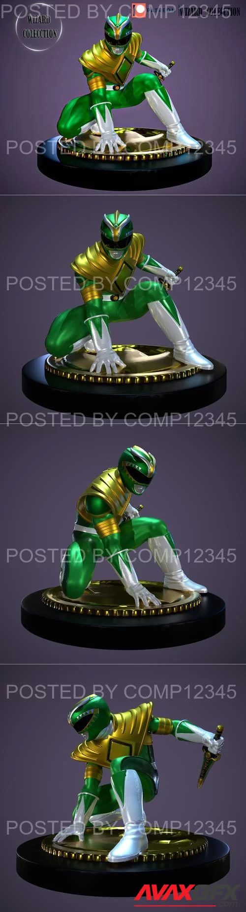 Green Ranger - power ranger 3D Print