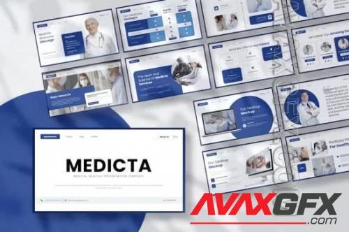 Medicta - Medical Presentation PowerPoint Template