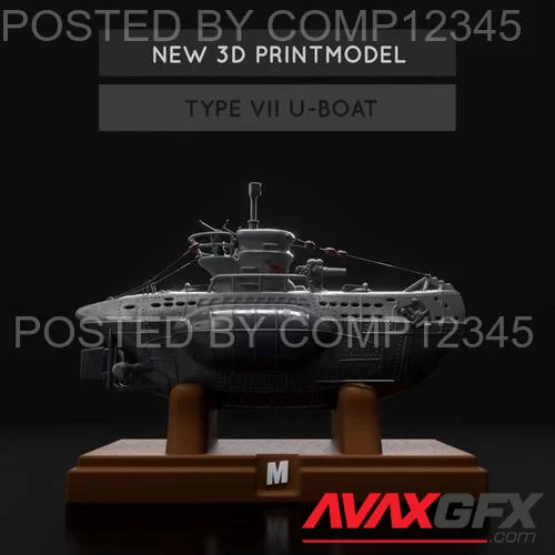 U-Boat - Battle for the Atlantic 3D Print