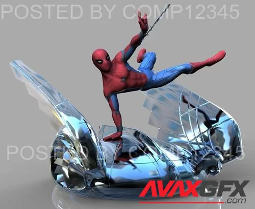 Spider-Man Homecoming 3D Print