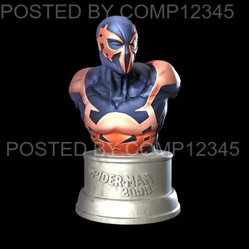 Spiderman 2099 Bust 3D Print