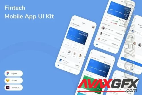 Fintech Mobile App UI Kit