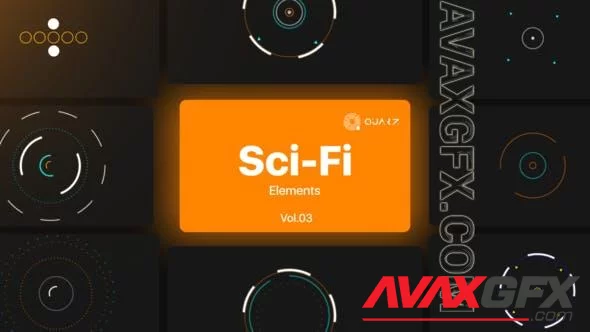 Sci-Fi UI Elements Vol. 03 46400605 [Videohive]
