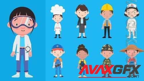 MA - Animated Cartoon Job Character Pack 1397049