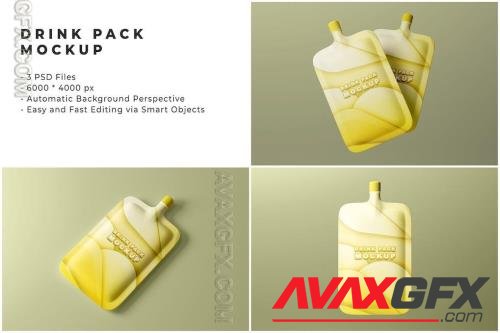 Drink Pack Mockup