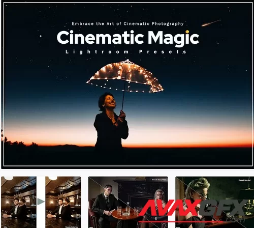 Cinematic Magic Lightroom Presets - 9DVWP2D
