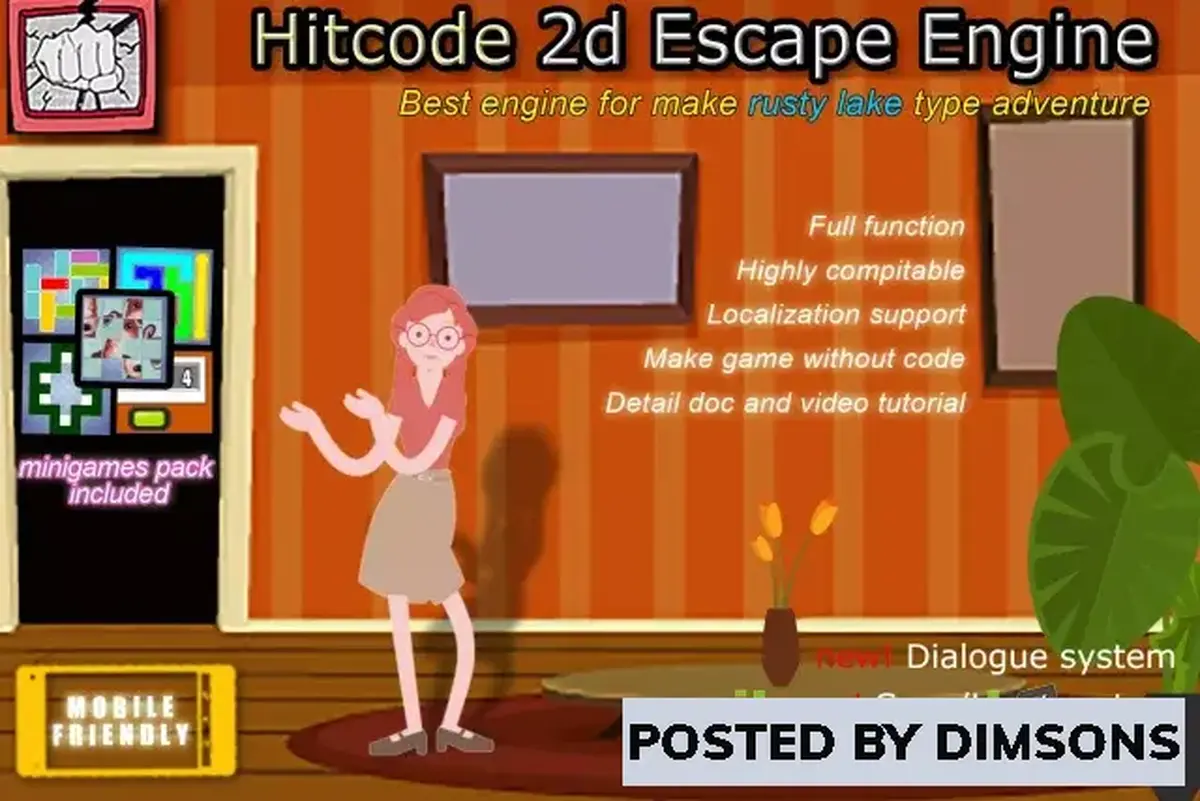 Unity Templates 2d Escape Engine v1.45