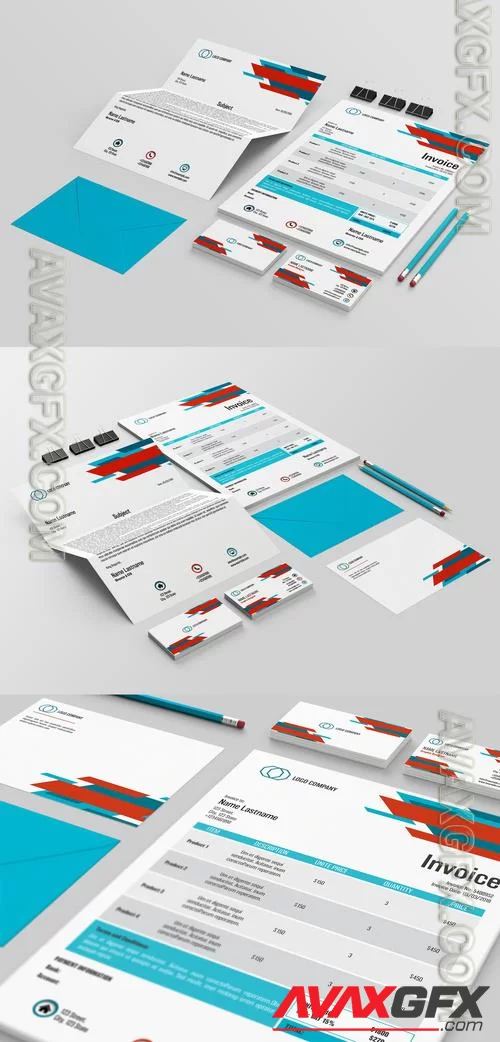 Stationery Layout Set 213276173 [Adobestock]