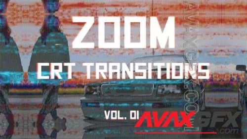 CRT Zoom Transitions Vol. 01 46176027 [Videohive]