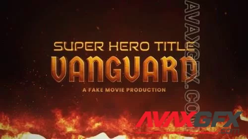 Super Hero Title Design 46236135 [Videohive]