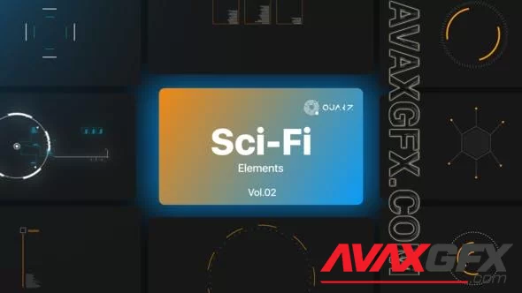 Sci-Fi UI Elements Vol. 02 46400556 [Videohive]