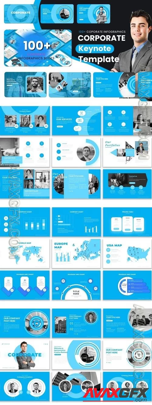 Corporate Infographic Keynote Presentation