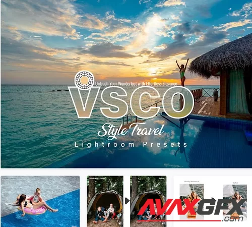 VSCO Style Travel Lightroom Presets - 6GZ9QMZ